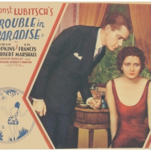 Trouble In Paradise 1932